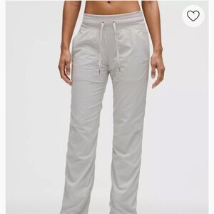 lululemon dance studio mid-rise pants size 6, grey